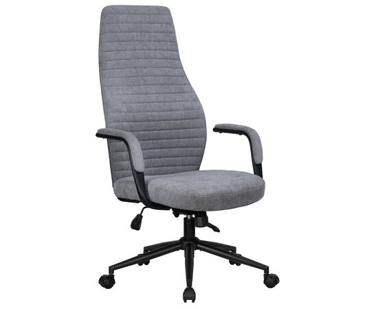 Офисное кресло для руководителей DOBRIN LOKI, серый (VRH230-03), Вариант: серый (VRH230-03) | Интернет магазин мебели и декора LifeDekor