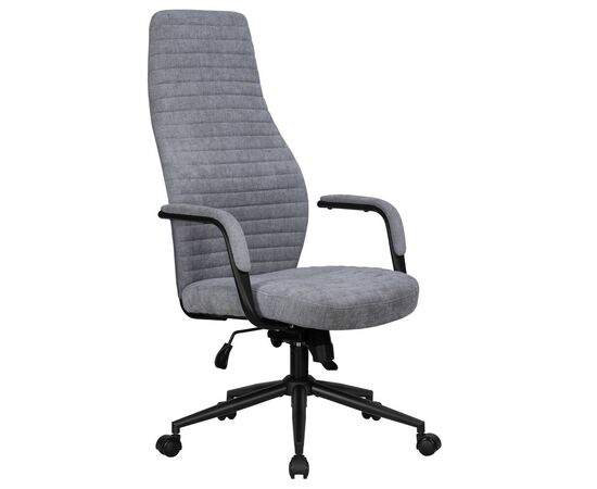 Офисное кресло для руководителей DOBRIN LOKI, серый (VRH230-03), Вариант: серый (VRH230-03), изображение 2 | Интернет магазин мебели и декора LifeDekor