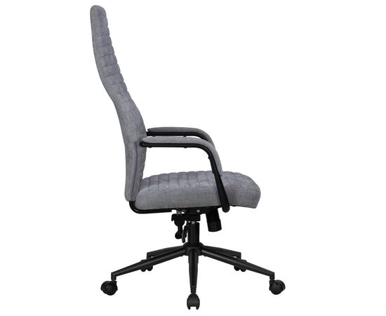 Офисное кресло для руководителей DOBRIN LOKI, серый (VRH230-03), Вариант: серый (VRH230-03), изображение 3 | Интернет магазин мебели и декора LifeDekor