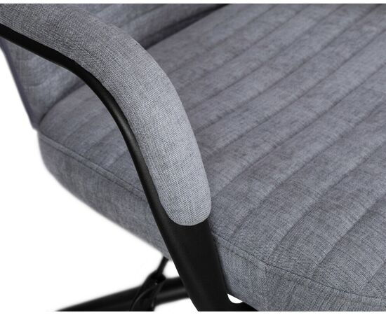 Офисное кресло для руководителей DOBRIN LOKI, серый (VRH230-03), Вариант: серый (VRH230-03), изображение 8 | Интернет магазин мебели и декора LifeDekor