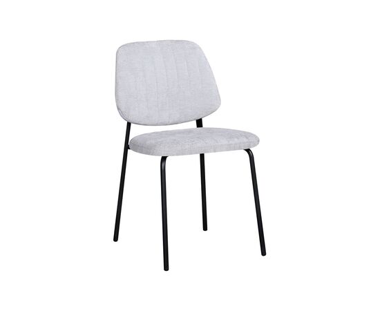 Стул обеденный Patrys светло-серый шенилл, изображение 2 | Интернет магазин мебели и декора LifeDekor