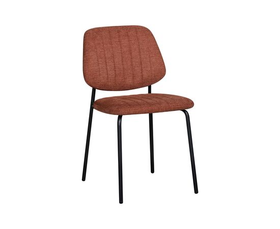 Стул обеденный Patrys терракот рогожка | Интернет магазин мебели и декора LifeDekor