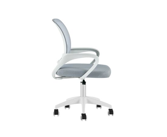 Кресло офисное TopChairs Simple SN серый пластик белый, изображение 3 | Интернет магазин мебели и декора LifeDekor