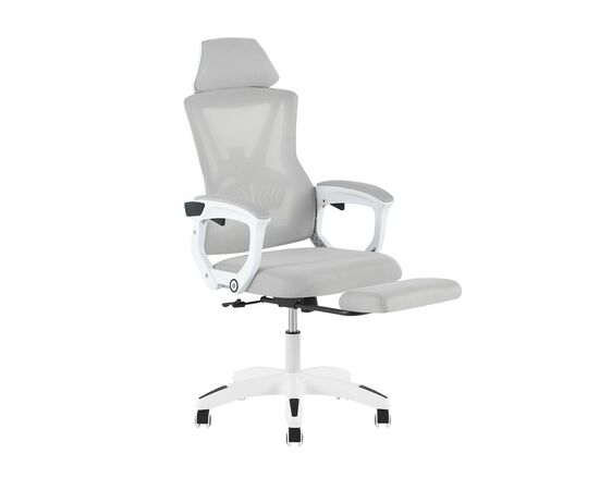 Кресло офисное TopChairs Vecto серый, изображение 3 | Интернет магазин мебели и декора LifeDekor