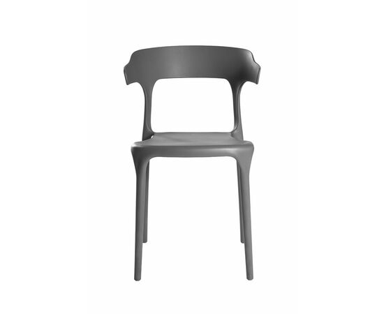 Стул Rank, пластик серый, изображение 2 | Интернет магазин мебели и декора LifeDekor