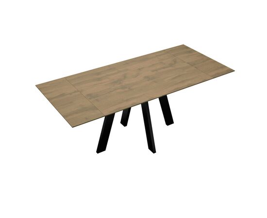 Стол DikLine DM140M Дуб галифакс/опоры черные, изображение 7 | Интернет магазин мебели и декора LifeDekor