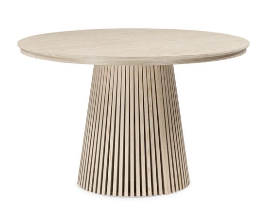 Стол деревянный Mersin 120(200)x120 шпон дуба / бук | Интернет магазин мебели и декора LifeDekor