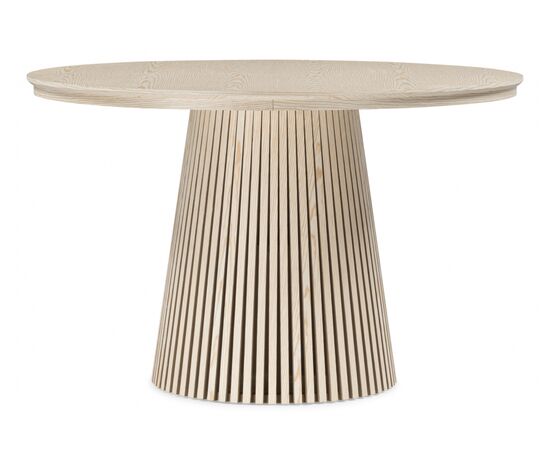 Стол деревянный Mersin 120(200)x120 шпон дуба / бук, изображение 2 | Интернет магазин мебели и декора LifeDekor