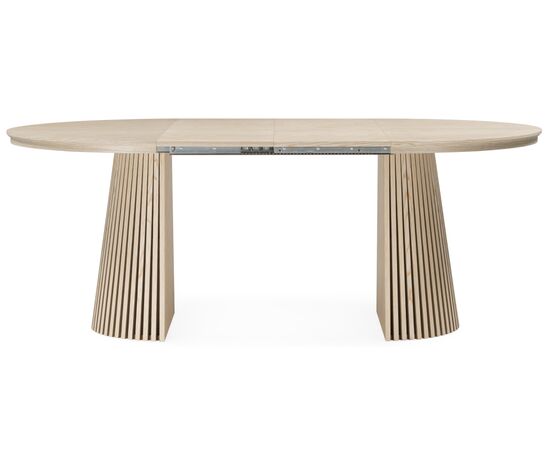 Стол деревянный Mersin 120(200)x120 шпон дуба / бук, изображение 3 | Интернет магазин мебели и декора LifeDekor