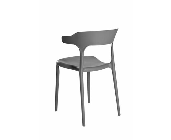 Стул Rank, пластик серый, изображение 5 | Интернет магазин мебели и декора LifeDekor