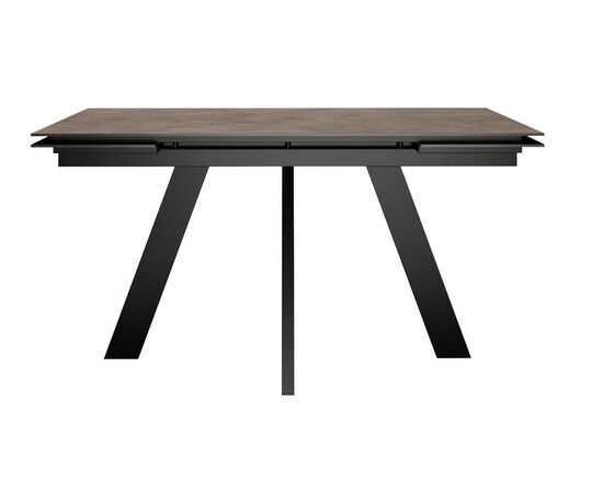 Стол DikLine DM140M Хромикс бронза/опоры черные, изображение 7 | Интернет магазин мебели и декора LifeDekor