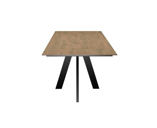 Стол DikLine DM140M Дуб галифакс/опоры черные, изображение 6 | Интернет магазин мебели и декора LifeDekor