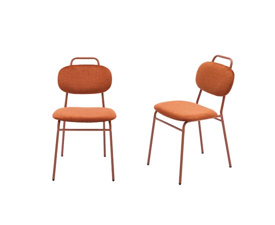 Комплект из 2-ух стульев MOLLY разборный терракотовый | Интернет магазин мебели и декора LifeDekor