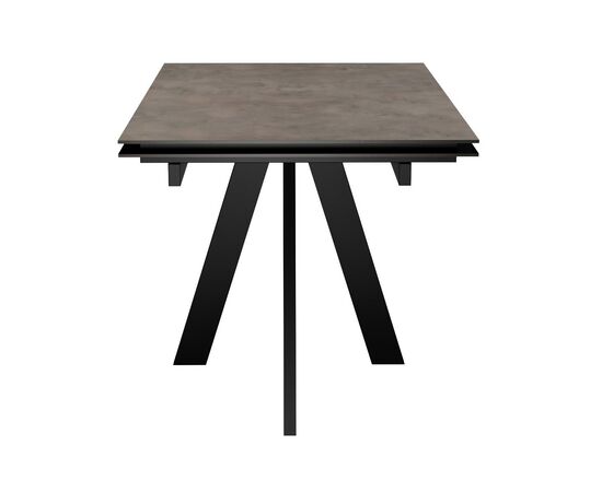 Стол DikLine DM110M Хромикс бронза/опоры черные, изображение 3 | Интернет магазин мебели и декора LifeDekor