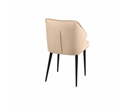 Стул Berg, бархат бежевый 5, изображение 5 | Интернет магазин мебели и декора LifeDekor