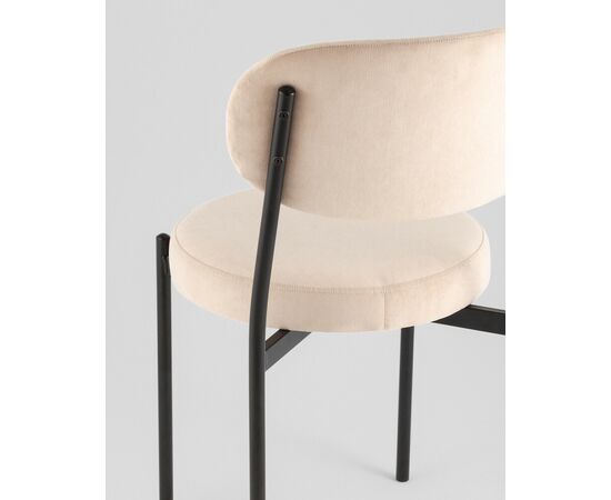 Стул Бриф Original велюр бежевый, изображение 7 | Интернет магазин мебели и декора LifeDekor