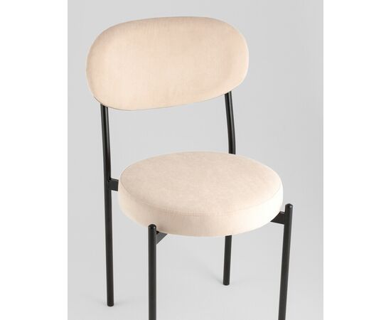 Стул Бриф Original велюр бежевый, изображение 8 | Интернет магазин мебели и декора LifeDekor