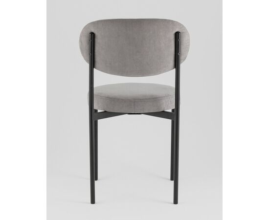 Стул Бриф Original велюр серый, изображение 5 | Интернет магазин мебели и декора LifeDekor