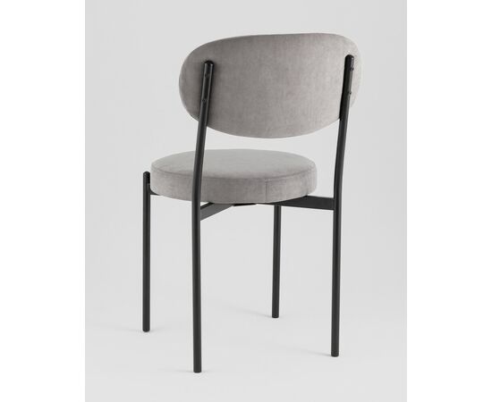 Стул Бриф Original велюр серый, изображение 6 | Интернет магазин мебели и декора LifeDekor