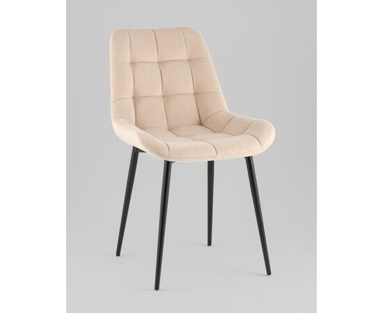 Стул Флекс Original велюр бежевый, изображение 2 | Интернет магазин мебели и декора LifeDekor