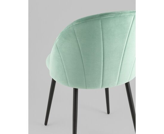 Стул Логан SN велюр фисташковый, изображение 9 | Интернет магазин мебели и декора LifeDekor