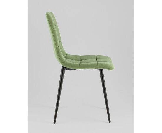 Стул Одди Original Square велюр пыльно-оливковый, изображение 4 | Интернет магазин мебели и декора LifeDekor