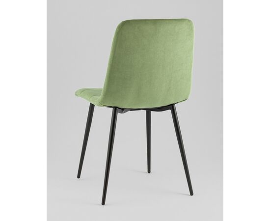 Стул Одди Original Square велюр пыльно-оливковый, изображение 6 | Интернет магазин мебели и декора LifeDekor