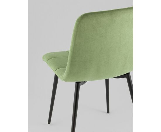 Стул Одди Original Square велюр пыльно-оливковый, изображение 7 | Интернет магазин мебели и декора LifeDekor