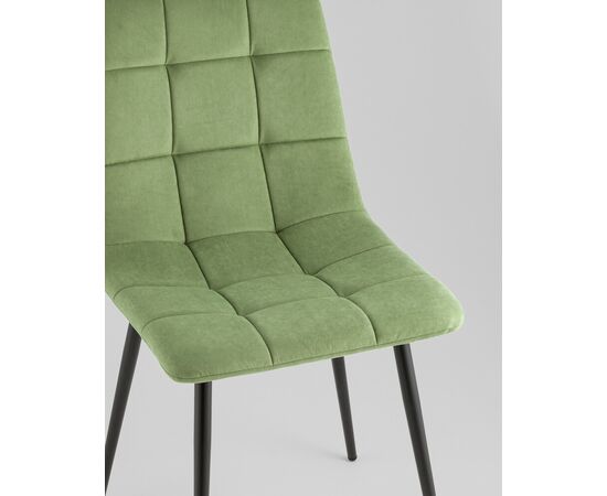 Стул Одди Original Square велюр пыльно-оливковый 4 шт., изображение 8 | Интернет магазин мебели и декора LifeDekor