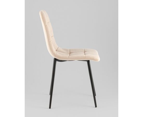 Стул Одди Original велюр бежевый 4 шт., изображение 4 | Интернет магазин мебели и декора LifeDekor