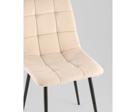 Стул Одди Original велюр бежевый 4 шт., изображение 8 | Интернет магазин мебели и декора LifeDekor