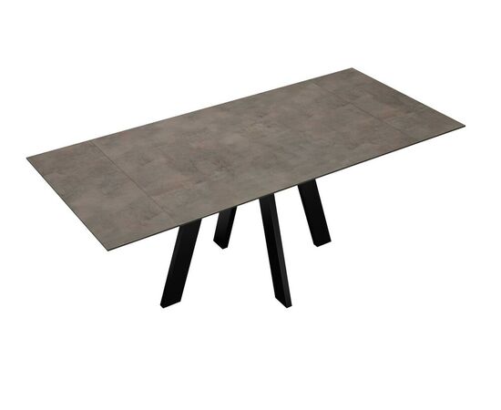 Стол DikLine DM140M Хромикс бронза/опоры черные, изображение 6 | Интернет магазин мебели и декора LifeDekor