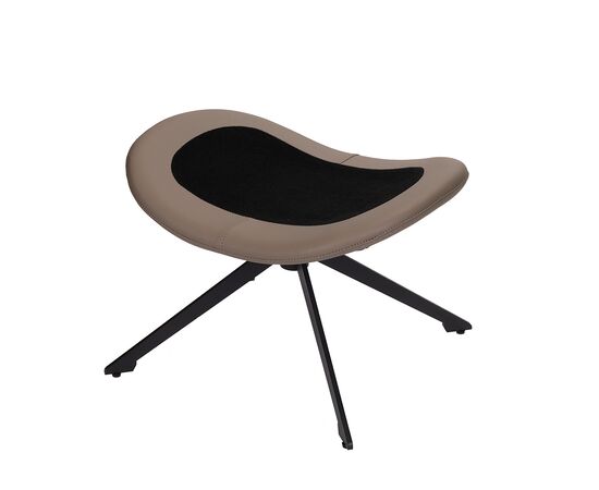 Оттоманка BLISS латте, экокожа, шенилл, изображение 4 | Интернет магазин мебели и декора LifeDekor