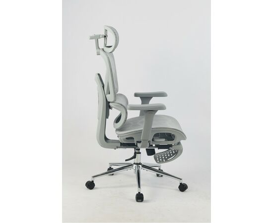 Кресло офисное TopChairs Vertus серая сетка, изображение 4 | Интернет магазин мебели и декора LifeDekor