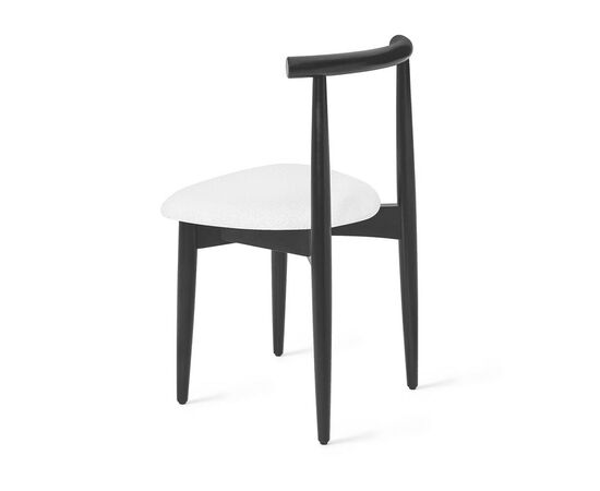 Стул Rebel белый, опора бук черный, изображение 2 | Интернет магазин мебели и декора LifeDekor