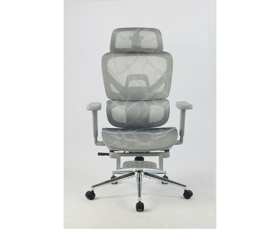 Кресло офисное TopChairs Vertus серая сетка, изображение 3 | Интернет магазин мебели и декора LifeDekor