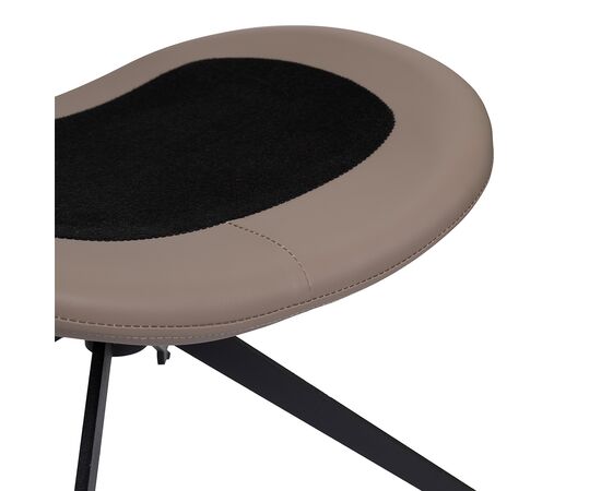 Оттоманка BLISS латте, экокожа, шенилл, изображение 5 | Интернет магазин мебели и декора LifeDekor