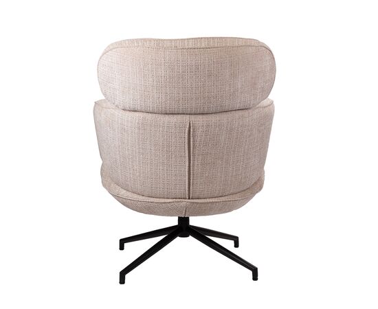 Кресло KING кремовый, шенилл, изображение 6 | Интернет магазин мебели и декора LifeDekor