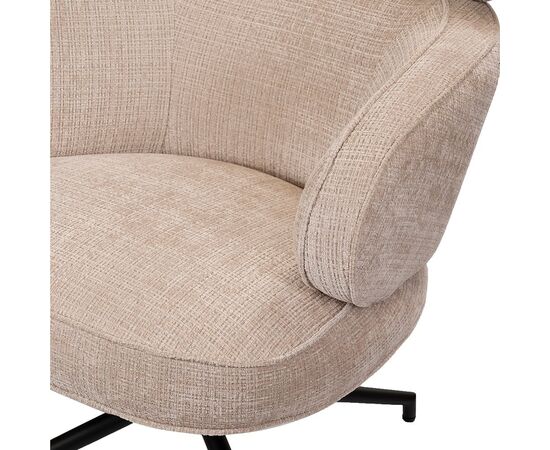 Кресло KING кремовый, шенилл, изображение 8 | Интернет магазин мебели и декора LifeDekor