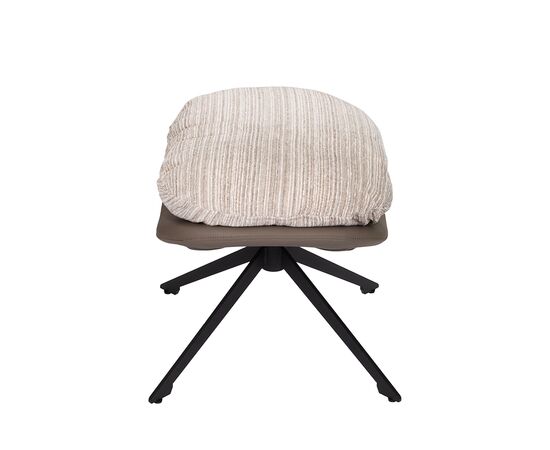 Оттоманка BLISS латте, экокожа, шенилл, изображение 11 | Интернет магазин мебели и декора LifeDekor