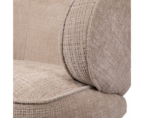 Кресло KING кремовый, шенилл, изображение 11 | Интернет магазин мебели и декора LifeDekor