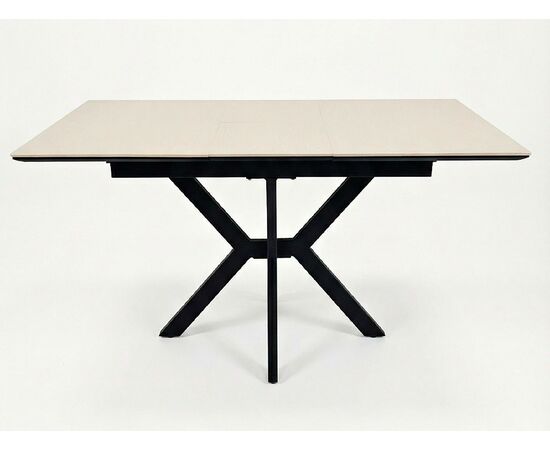 Стол DikLine DI100 Текстиль бежевый/опоры черные (2уп.), изображение 5 | Интернет магазин мебели и декора LifeDekor