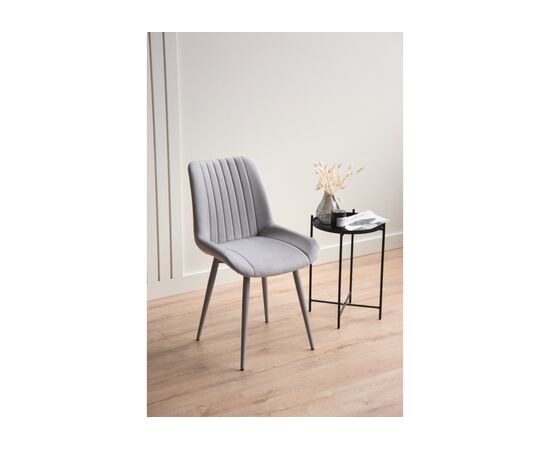 Стул на металлокаркасе Седа светло-серый (zd 960) / серый np, изображение 2 | Интернет магазин мебели и декора LifeDekor