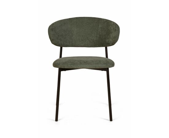 Стул Adele, шенилл Puffy green, изображение 2 | Интернет магазин мебели и декора LifeDekor