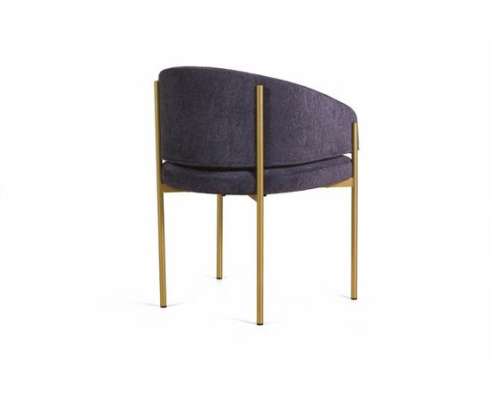 Стул Nicol, мех Plush 16 mistic  / опоры шампань, изображение 5 | Интернет магазин мебели и декора LifeDekor