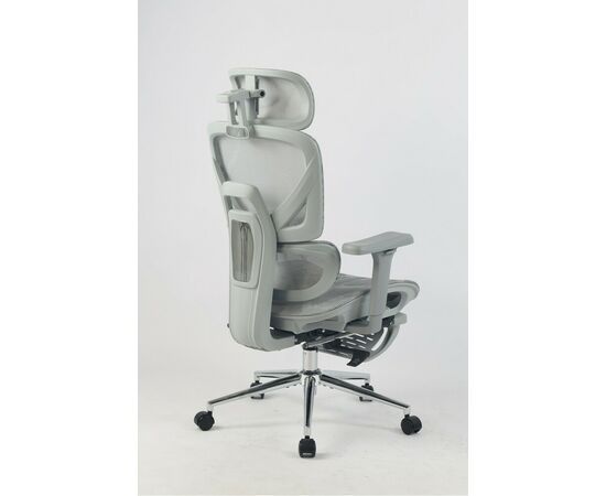 Кресло офисное TopChairs Vertus серая сетка, изображение 6 | Интернет магазин мебели и декора LifeDekor