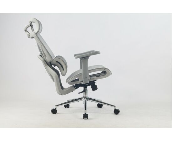 Кресло офисное TopChairs Structo серая сетка, изображение 7 | Интернет магазин мебели и декора LifeDekor