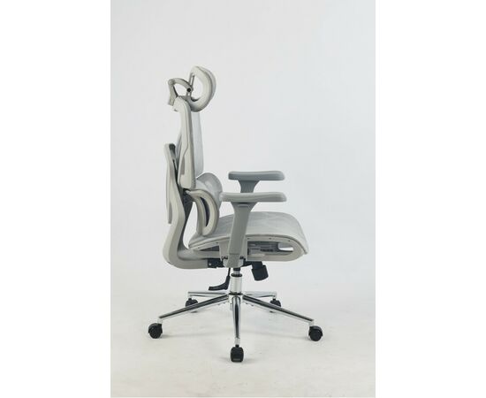 Кресло офисное TopChairs Structo серая сетка, изображение 4 | Интернет магазин мебели и декора LifeDekor