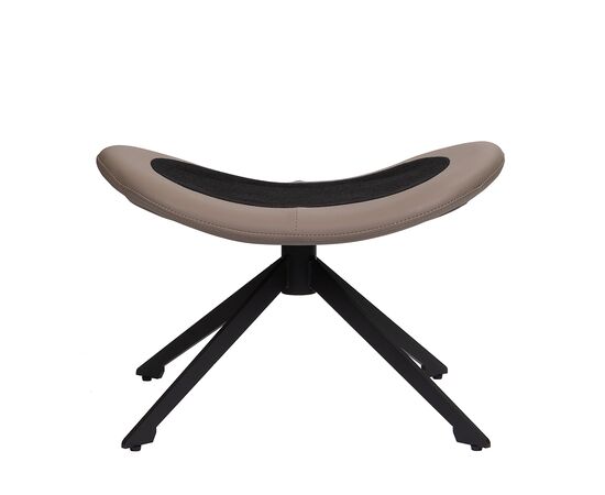 Оттоманка BLISS латте, экокожа, шенилл, изображение 2 | Интернет магазин мебели и декора LifeDekor