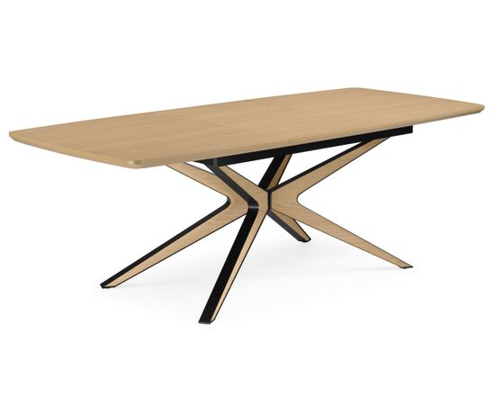 Стол деревянный Roxy 160(220)x90 светлый дуб | Интернет магазин мебели и декора LifeDekor